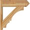 Ekena Millwork Balboa Rough Sawn Arts and Crafts Outlooker, Western Red Cedar, 8"W x 28"D x 28"H OUT08X28X28BOA03RWR - alternate 2